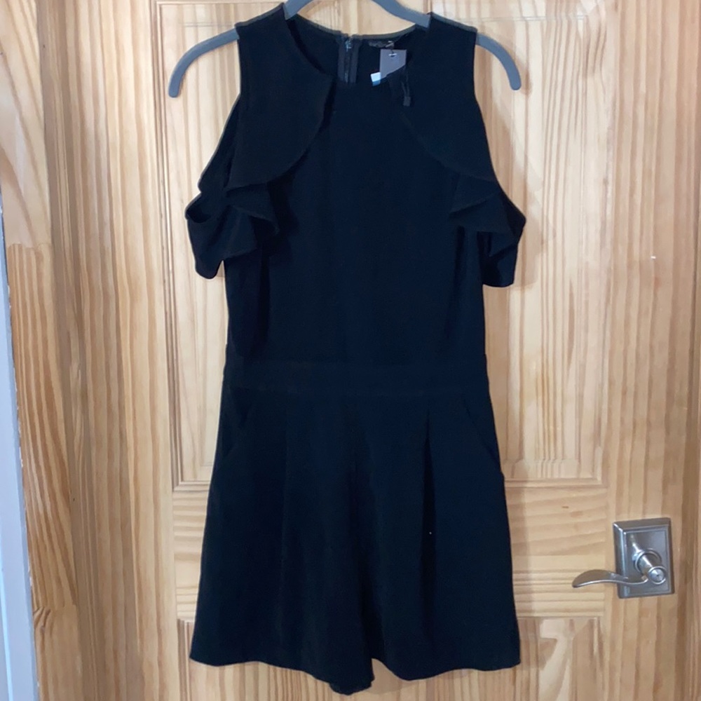 Aqua short romper